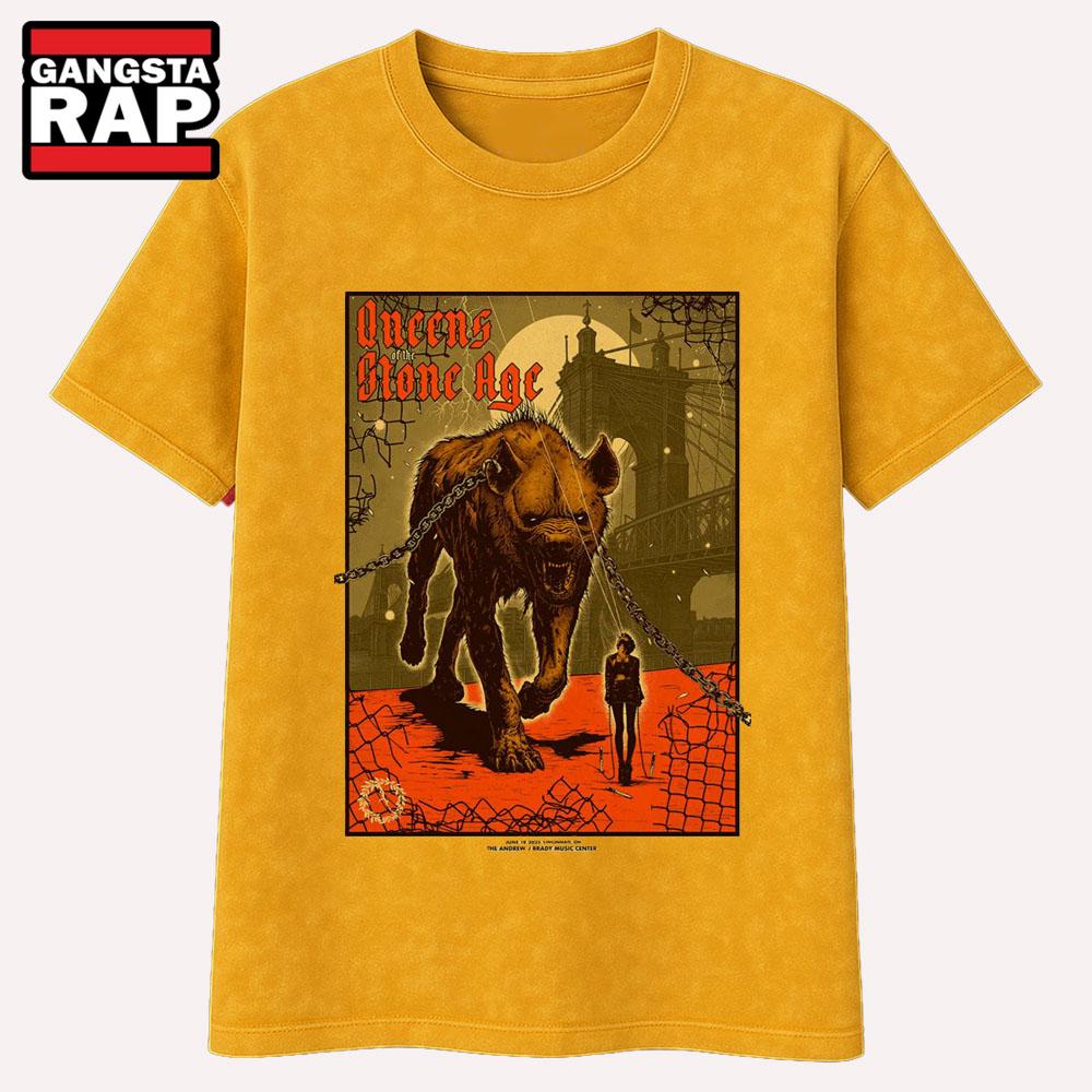 Queens Of The Stone Age Jun 18 2025 The Andrew J Brady Music Center In Cincinnati OH T Shirt
