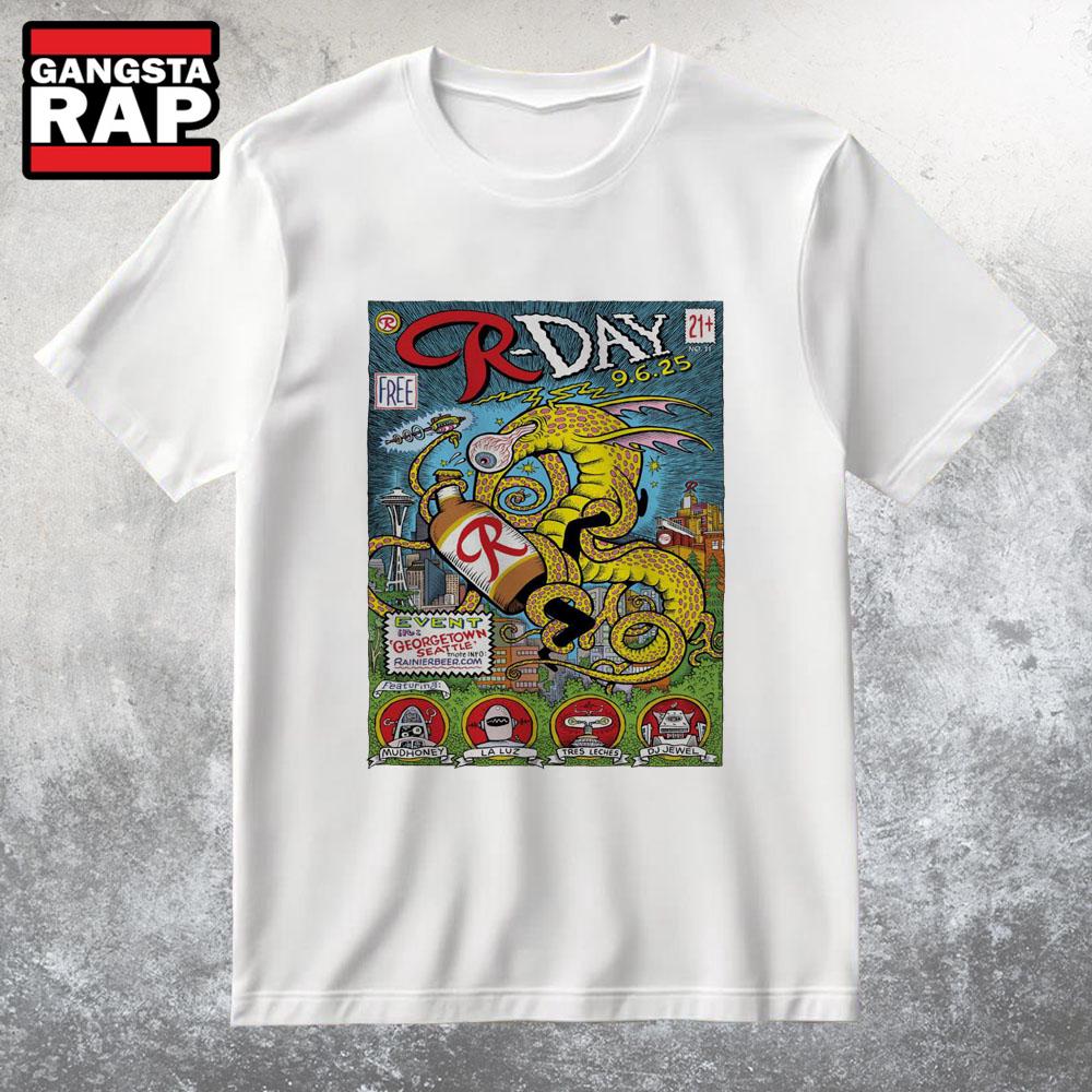 Rainier Beer's R-Day Celebration Unveils 9-6-2025 Seattle WA T Shirt