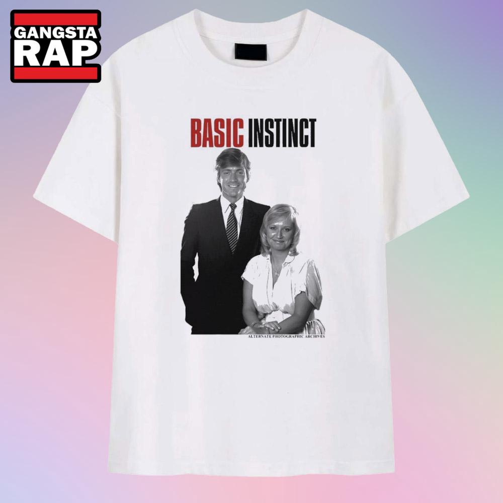 Richard Madeley And Judy Finnigan Basic Instinct T-Shirt