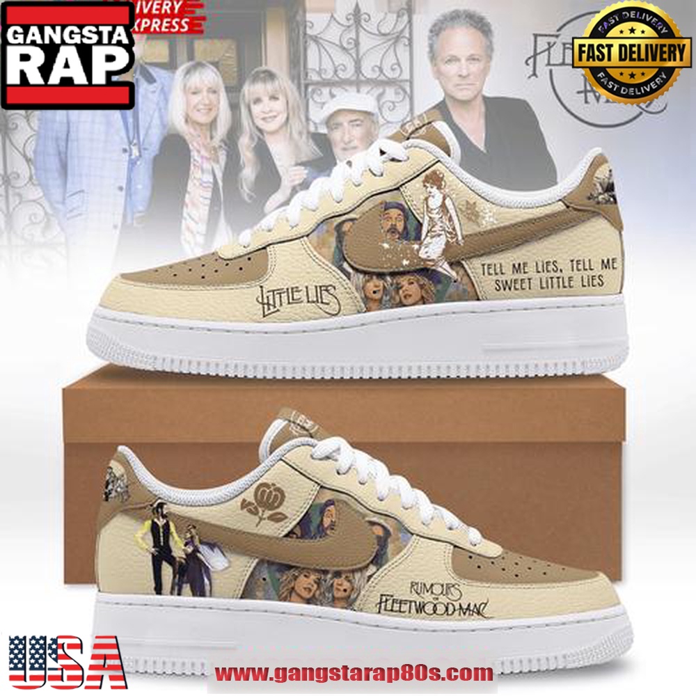 Rumours Of Fleetwood Mac Special Edition Air Force 1 Sneakers Shoes