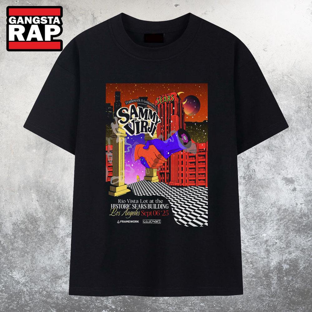 Sammy Virji In Los Angeles CA On Sept 6 2025 T Shirt