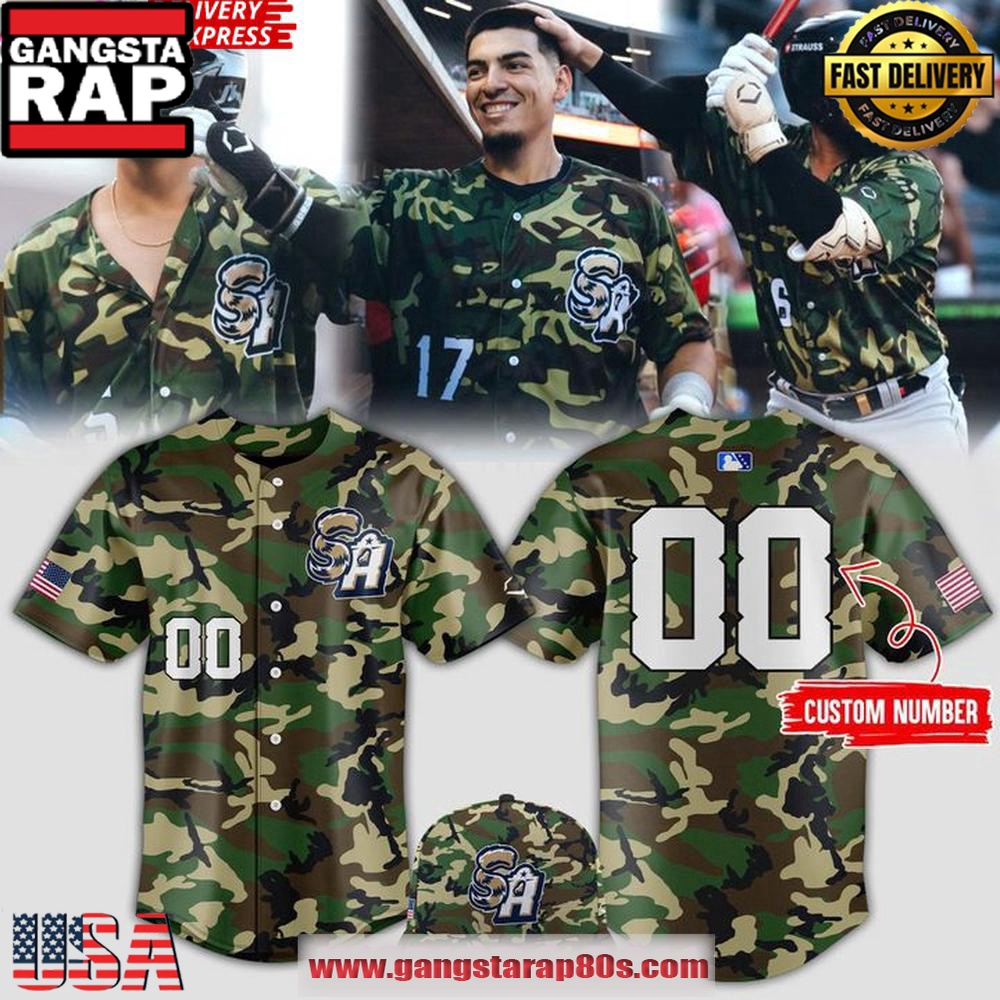 San Antonio Missions Military Appreciation 2025 Camo Custom Number Baseball Jersey Shirt San Antonio Missions Military Appreciation 2025 Camo Custom Number Baseball Jersey Shirt
