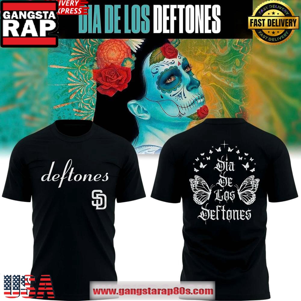 San Diego Padres Dia de los DEFTONES Special Unisex T-Shirt San Diego Padres Dia de los DEFTONES Special Unisex T-Shirt