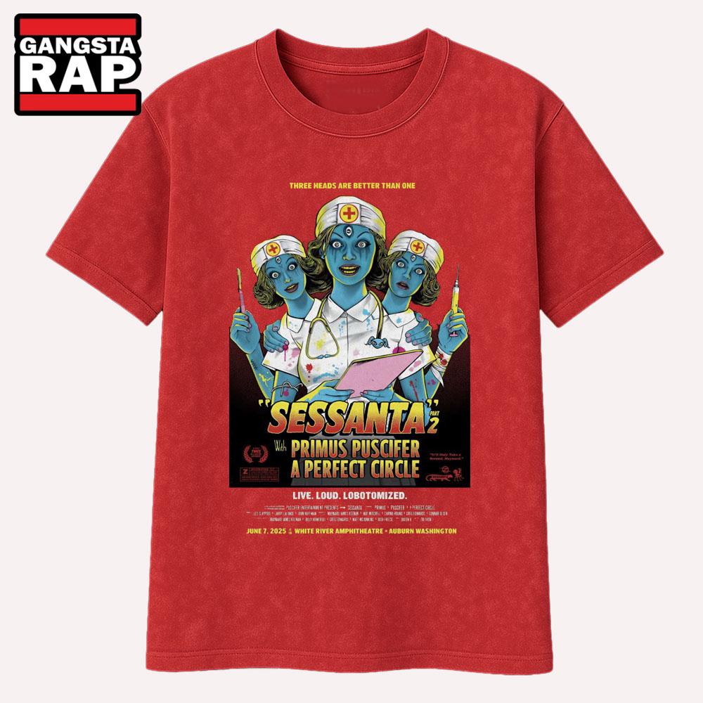 Sessanta V.2 Jun 7 2025 White River Amphitheatre in Auburn WA T Shirt