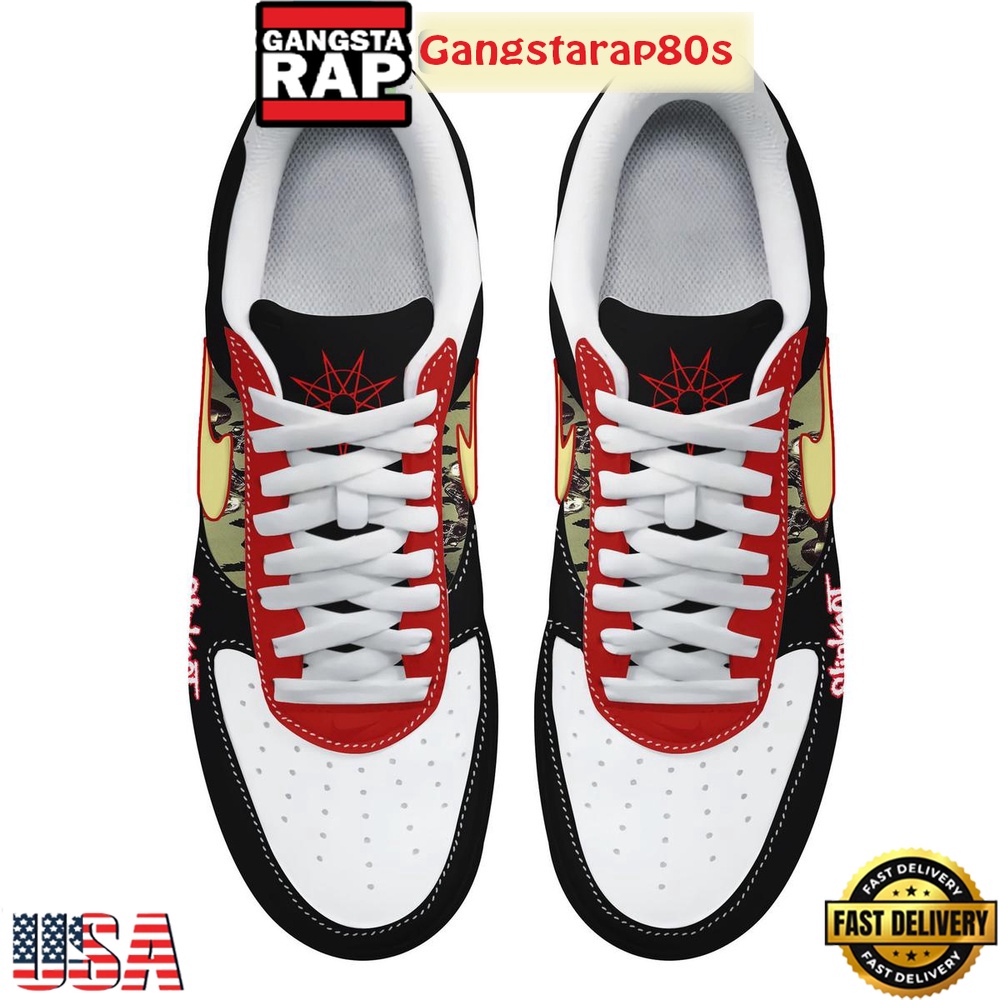 Slipknot European Tour 2025 Special Edition Air Force 1 Shoes Running Sneakers