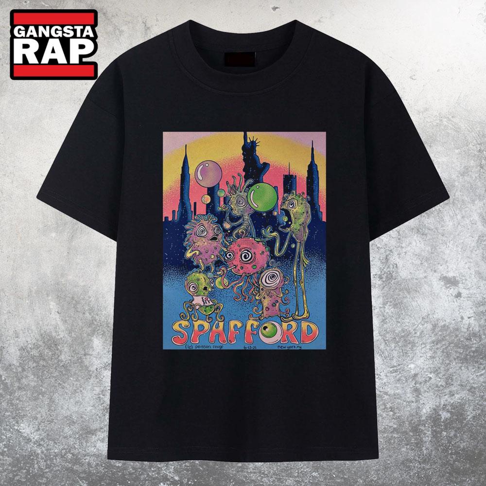 Spafford Jun 13 2025 Le Poisson Rouge NYC T Shirt