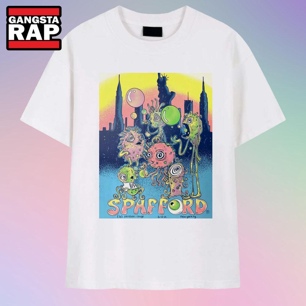 Spafford June 13 2025 New York T Shirt