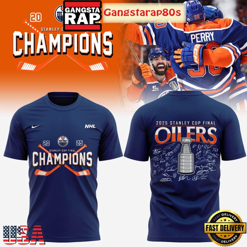 Stanley Cup 2025 Champions Edmonton Oilers All Over Print Hoodie T-Shirt Stanley Cup 2025 Champions Edmonton Oilers All Over Print Hoodie T-Shirt