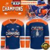 Stanley Cup 2025 Champions Edmonton Oilers Hockey Jersey