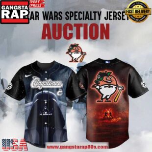 Star Wars x Cingstones Darth Vader Limited Edition Baseball Jersey Shirt