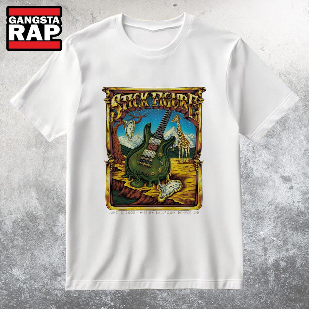 Stick Figure Jun 10 2025 Mission Ballroom In Denver CO T Shirt