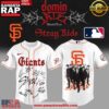 Stray Kids x San Francisco Giants Dominate World Tour Flame Edition Baseball Jersey 2 Stray Kids x San Francisco Giants Dominate World Tour Flame Edition Baseball Jersey