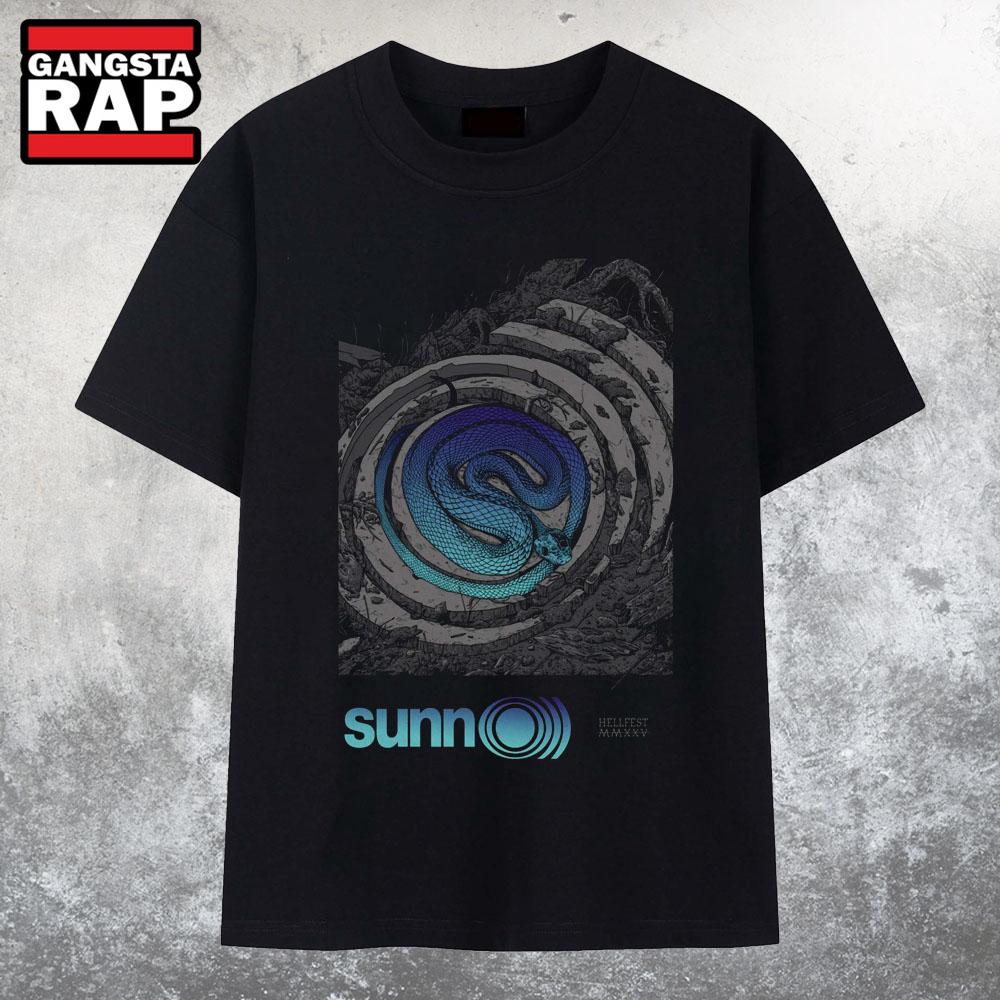 Sunn O Jun 19 2025 In Clisson FR T Shirt