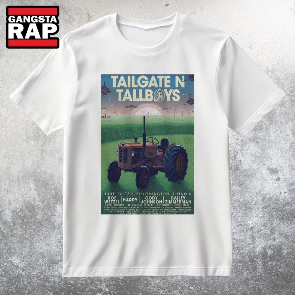 Tailgate N' Tallboys Jun 12-15 2025 Bloomington Interstate Center in Bloomington IL T Shirt