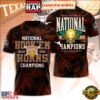 Texas Longhorns National Champions 2025 NCAA Softball Women's College All Over Print T-Shirt Hoodie