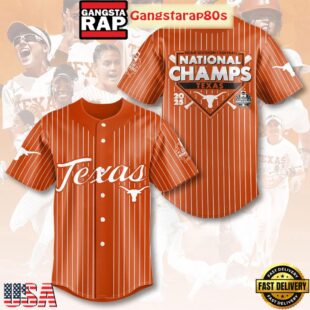 Texas Longhorns National Champions Softball Special Baseball Jersey Shirt
