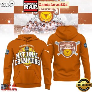 Texas Longhorns Softball Women's College World Champions 2025 All Over Print T-Shirt Hoodie