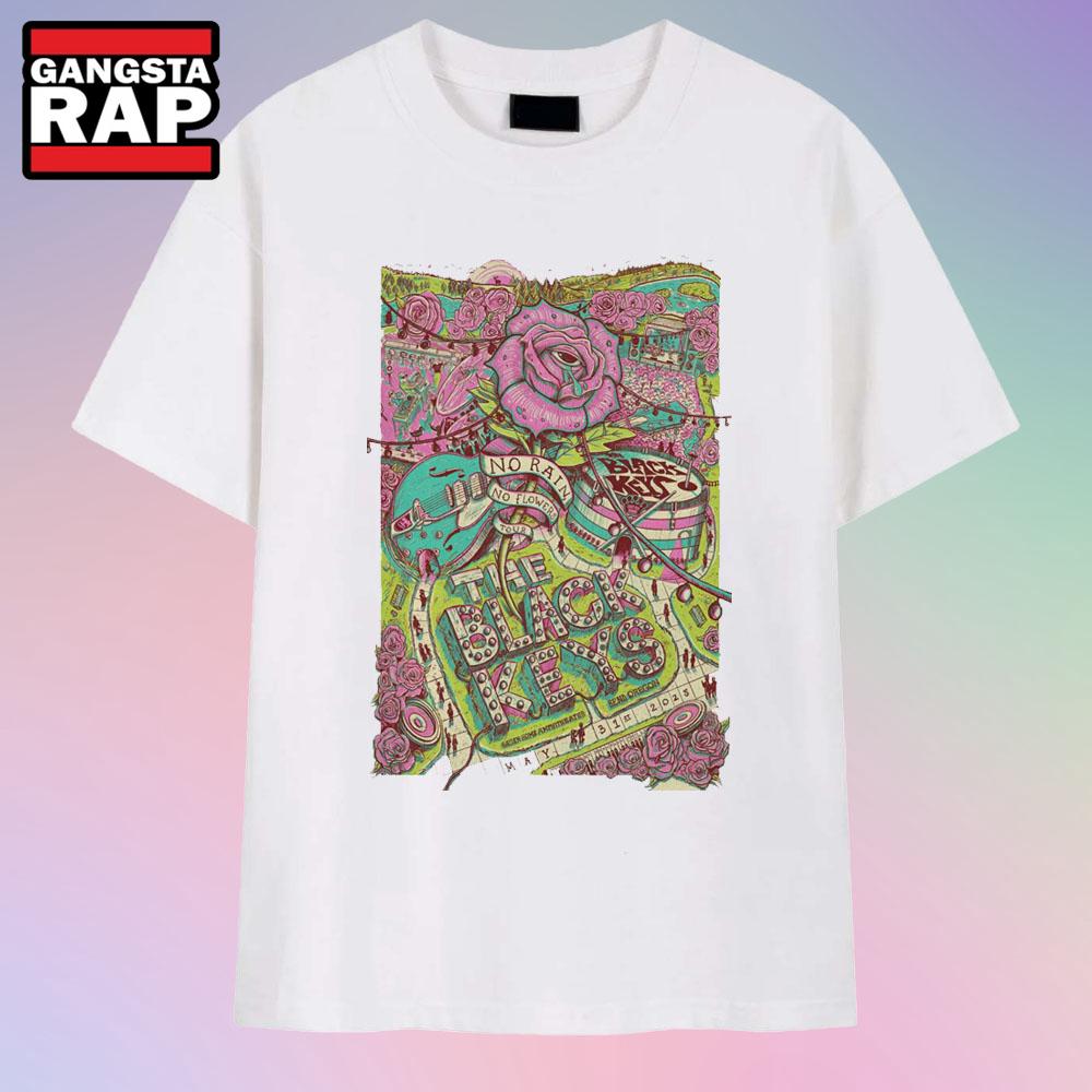 The Black Keys Jun 8 2025 Rogers AR T Shirt