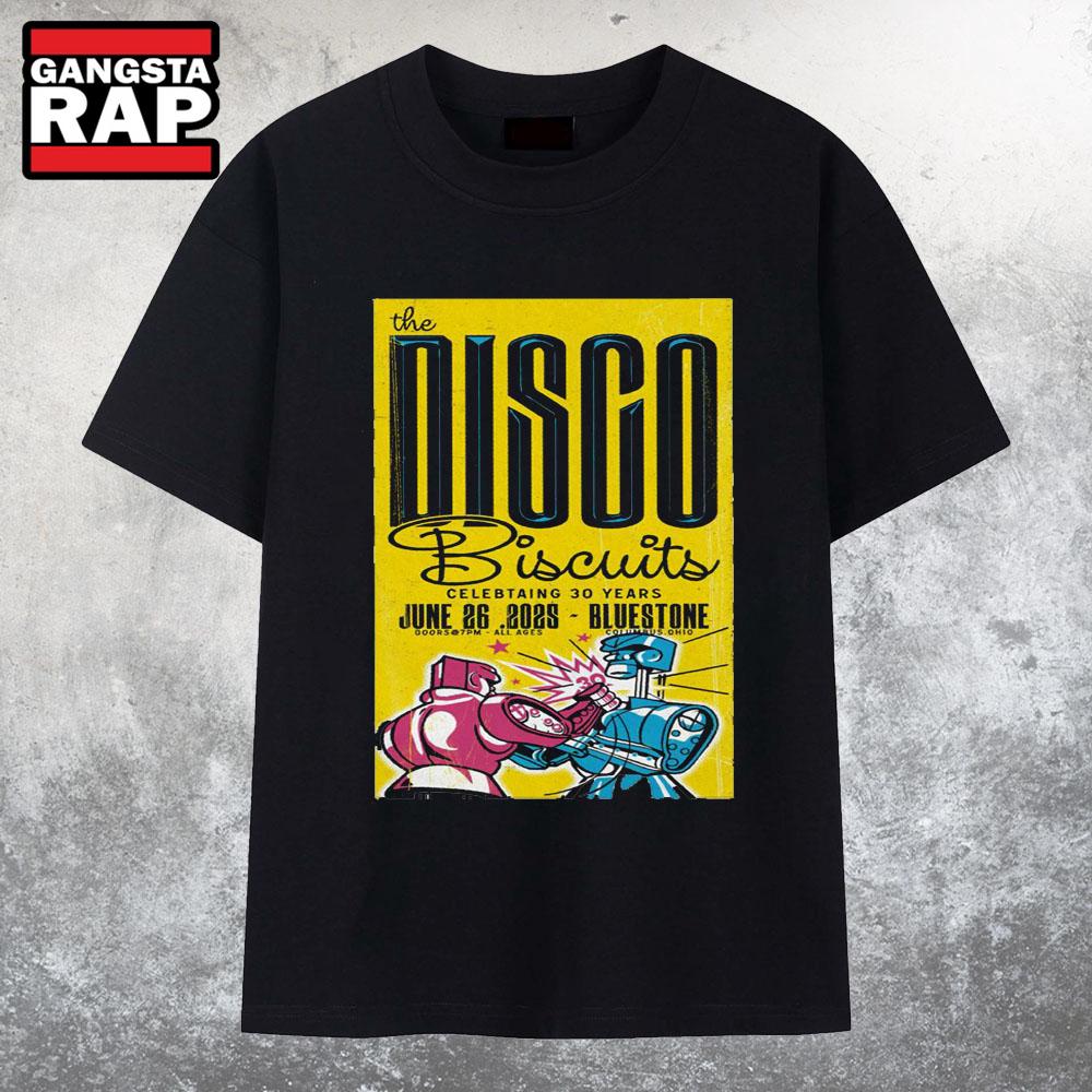 The Disco Biscuits Columbus OH Jun 26 2025 T Shirt The Disco Biscuits Columbus OH Jun 26 2025 T Shirt