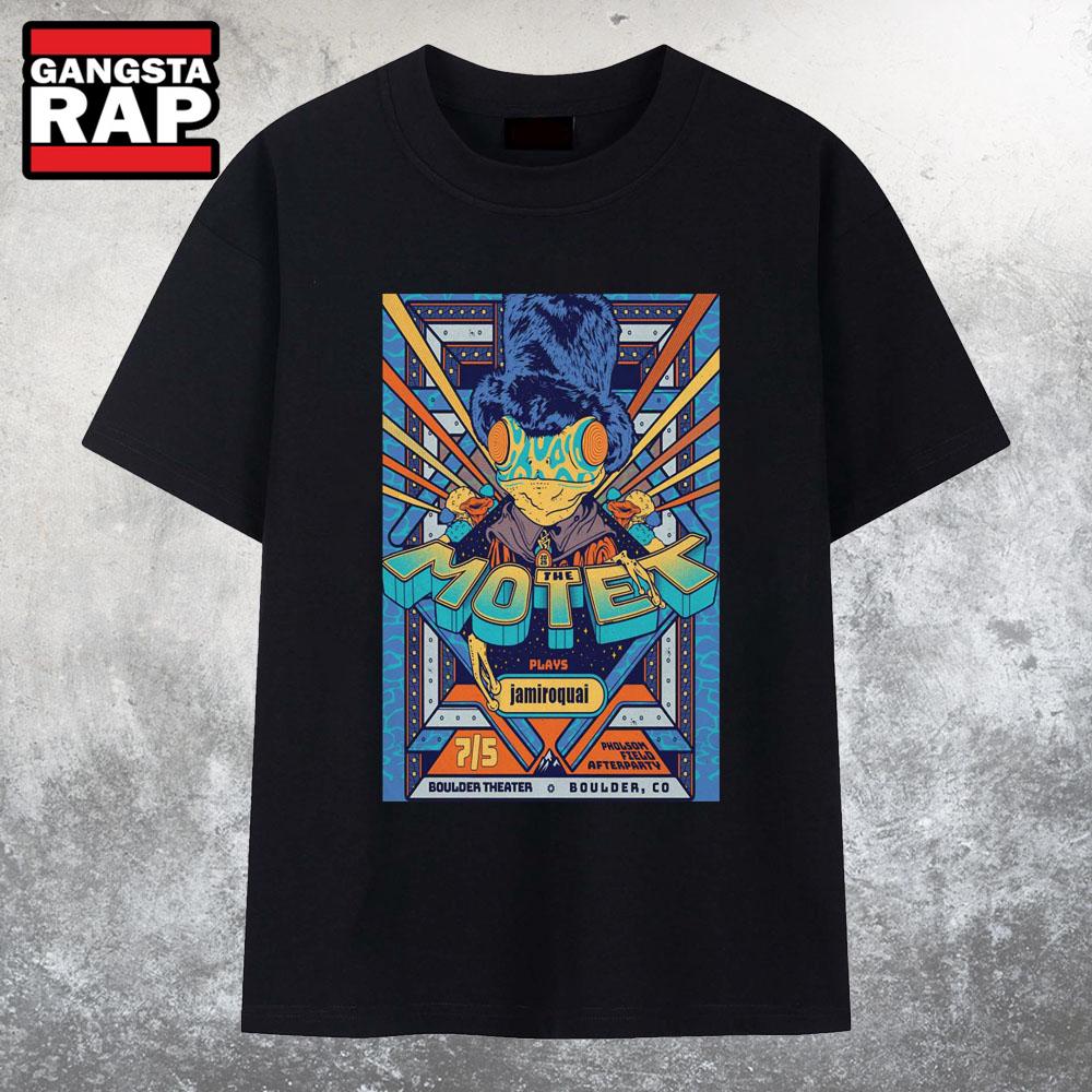 The Motet Jul 5 2025 Boulder CO T Shirt