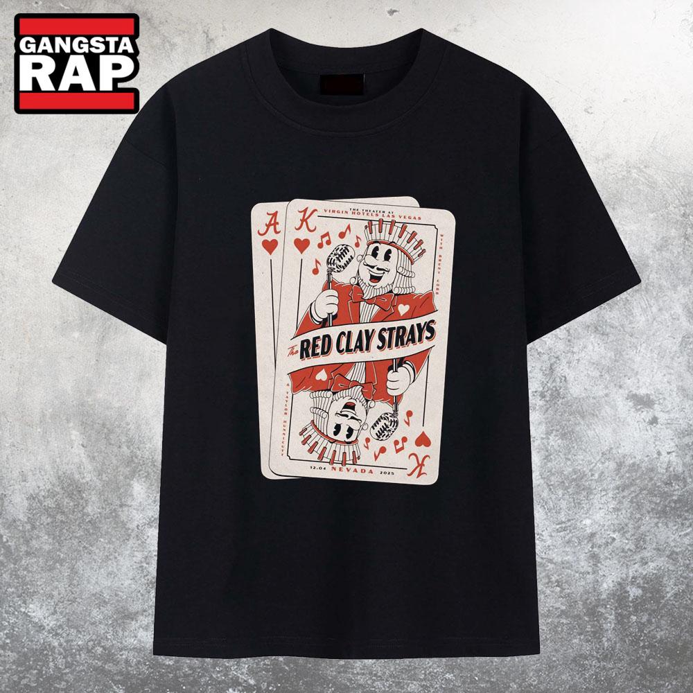 The Red Clay Strays Las Vegas 2025 Shows On Dec 4 2025 T Shirt