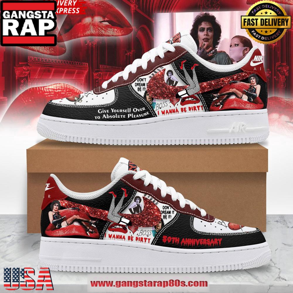 The Rocky Horror Picture Show Limited Edition Air Force 1 Sneakers Shoes