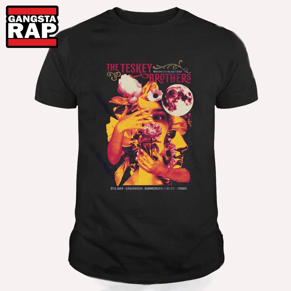 The Teskey Brothers Summerstage At Stadspark On Jul 5 2025 Shows T Shirt The Teskey Brothers Summerstage At Stadspark On Jul 5 2025 Shows T Shirt