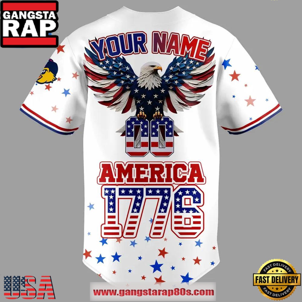 Toledo Mud Hens Happy Independence Day Limited Edition Baseball Jersey Shirt Toledo Mud Hens Happy Independence Day Limited Edition Baseball Jersey Shirt