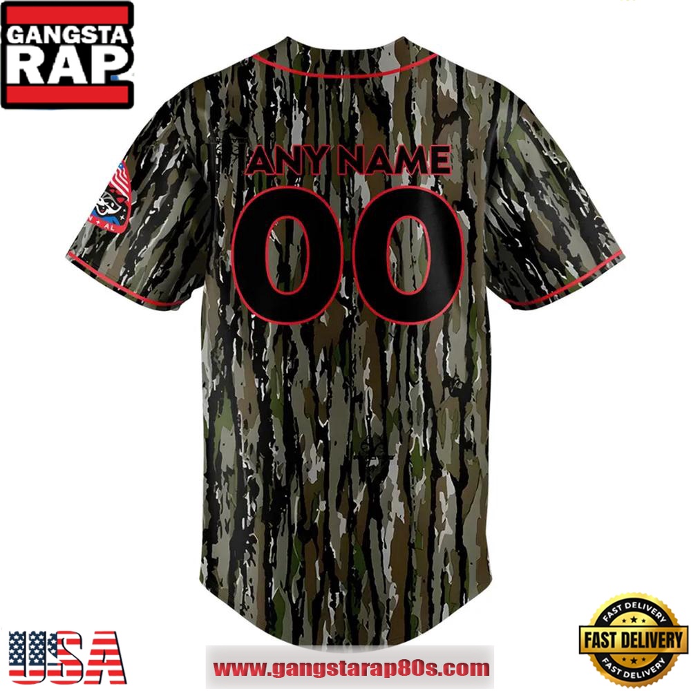 Trash Pandas Memorial Day Limited Edition Camo Custom Baseball Jersey Shirt Trash Pandas Memorial Day Limited Edition Camo Custom Baseball Jersey Shirt