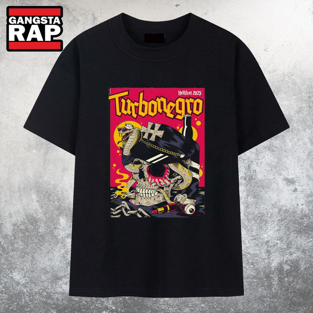 Turbonegro Hellfest Jun 19 2025 In Clisson FR T Shirt