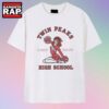 Twin Peaks High School Cheer Squad T-Shirt 3 Twin Peaks High School Cheer Squad T-Shirt