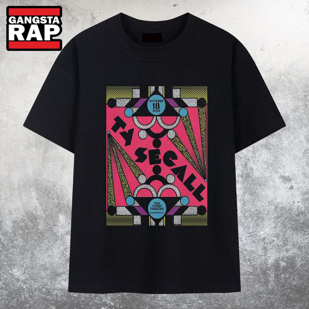 Ty Segall 10-18-2025 The Crest Theatre In Sacramento CA T Shirt Ty Segall 10-18-2025 The Crest Theatre In Sacramento CA T Shirt