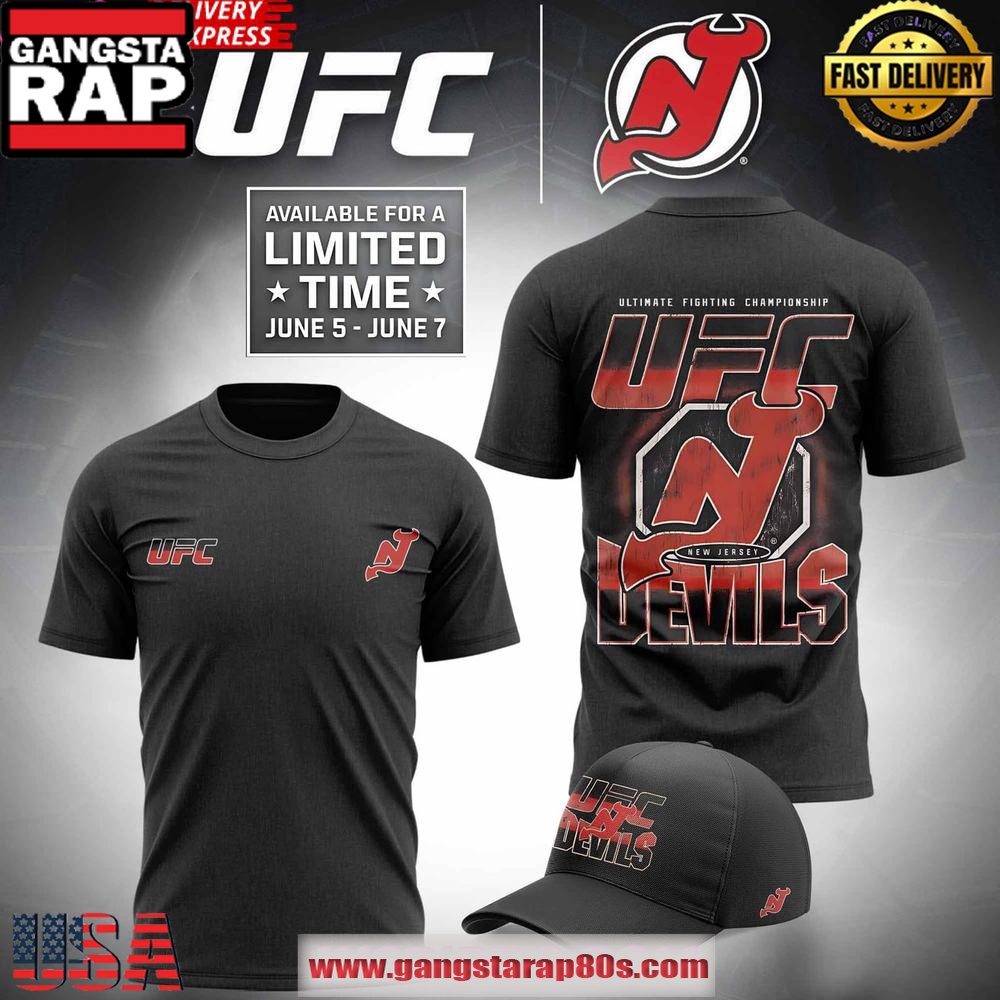 UFC x New Jersey Devils Limited Edition Unisex T-Shirt