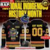 Vancouver Canucks 2025 National Indigenous History Custom Hockey Jersey 2 Vancouver Canucks 2025 National Indigenous History Custom Hockey Jersey
