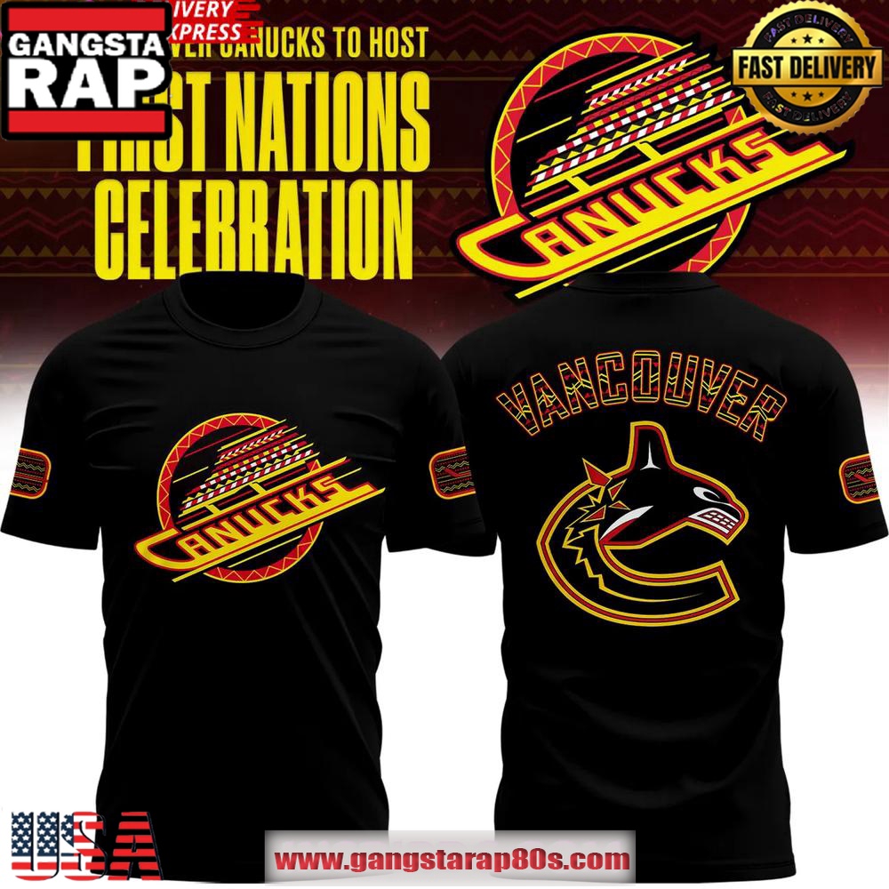 Vancouver Canucks National Indigenous History Month 2025 Unisex T-Shirt