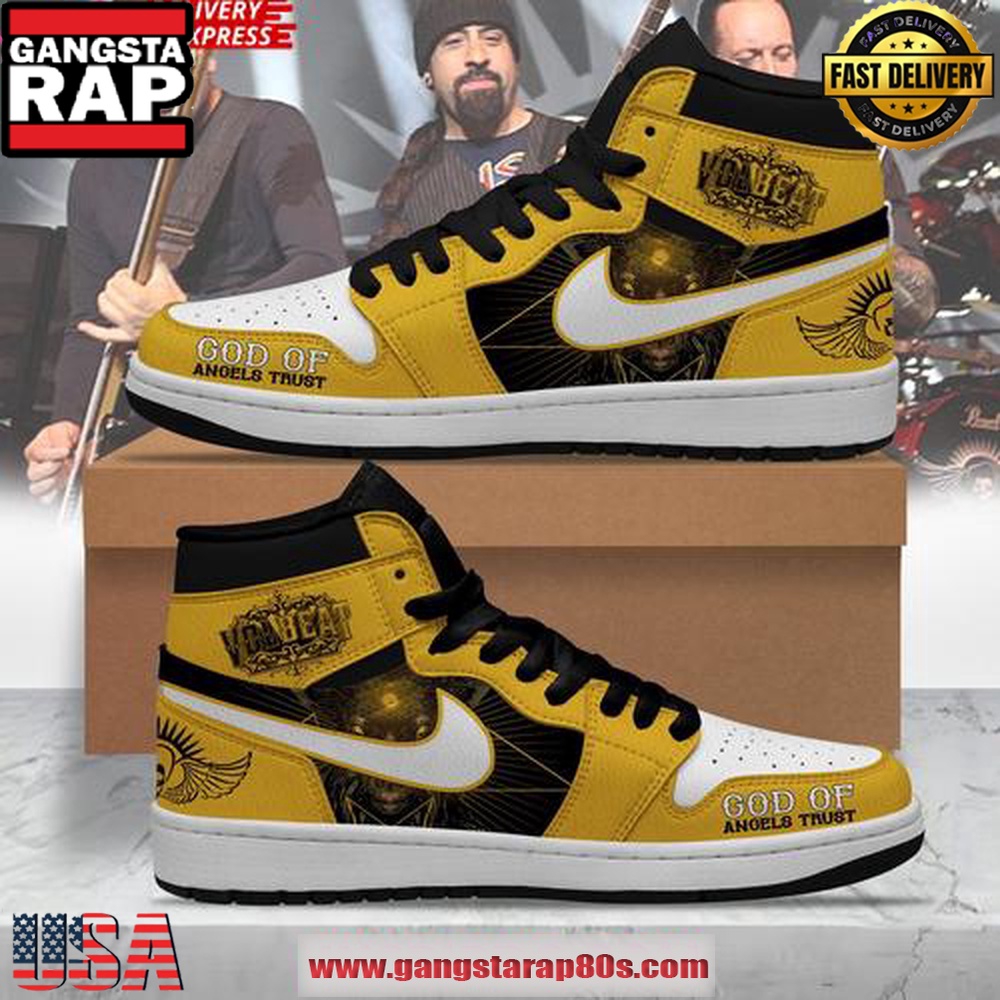 Volbeat God Of Angels Trust Limited Air Jordan 1 Sneakers Shoes