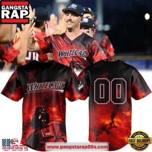 West Michigan Whitecaps x Star Wars Special Edition Custom Baseball Jersey Shirt