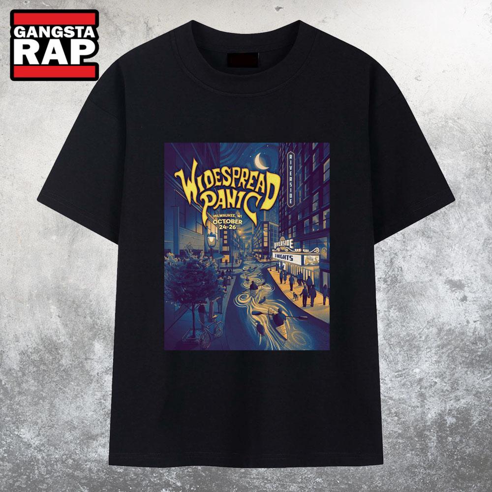 Widespread Panic Oct 24-26 2025 Milwaukee WI T Shirt