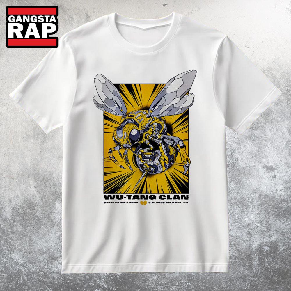 Wu Tang Clan Jun 11 2025 Atlanta GA T Shirt