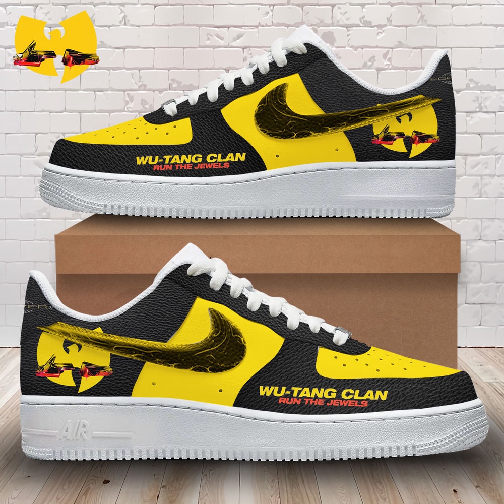 Wu-Tang Clan Run The Jewels Air Force 1 Running Sneakers Shoes Wu-Tang Clan Run The Jewels Air Force 1 Running Sneakers Shoes