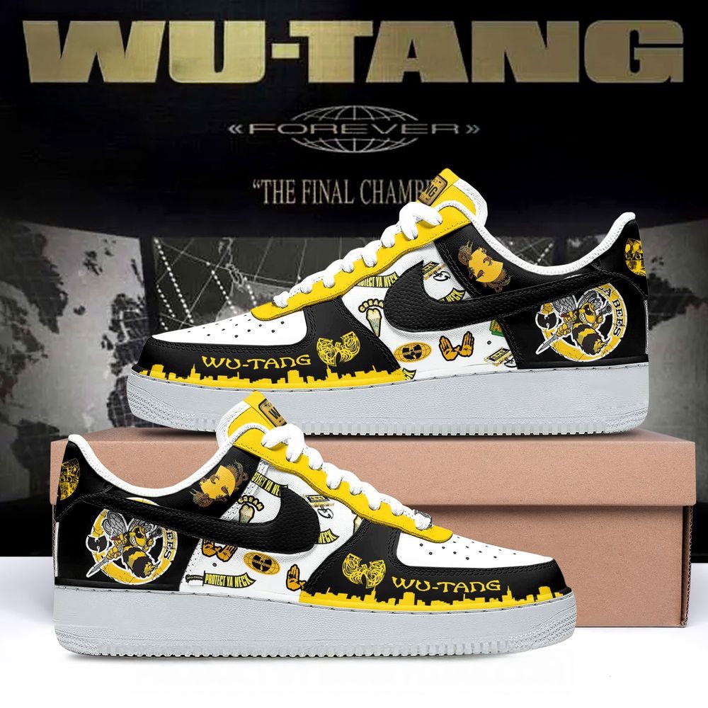 Wu-Tang Forever The Final Chamber 2025 Air Force 1 Running Sneakers Shoes Wu-Tang Forever The Final Chamber 2025 Air Force 1 Running Sneakers Shoes