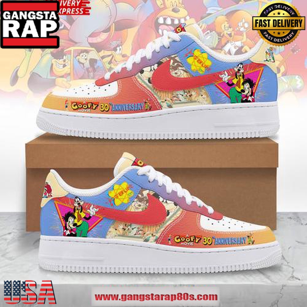 A Goofy Movie 30th Anniversary Limited Air Fo Shoes Running Sneakers