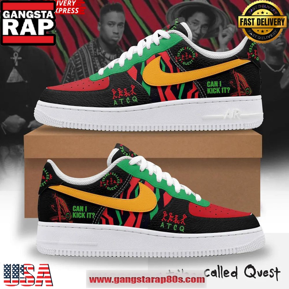 A Tribe Called Quest Can I Kick It Special Air Force 1 Running Sneakers