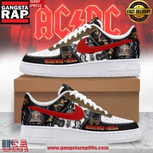 ACDC Highway to Hell Limited Edition Air Force 1 Shoes Running Sneakers