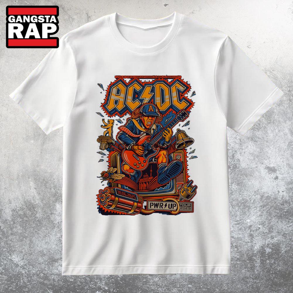 ACDC Jun 30 2025 Olympiastadion Berlin T Shirt