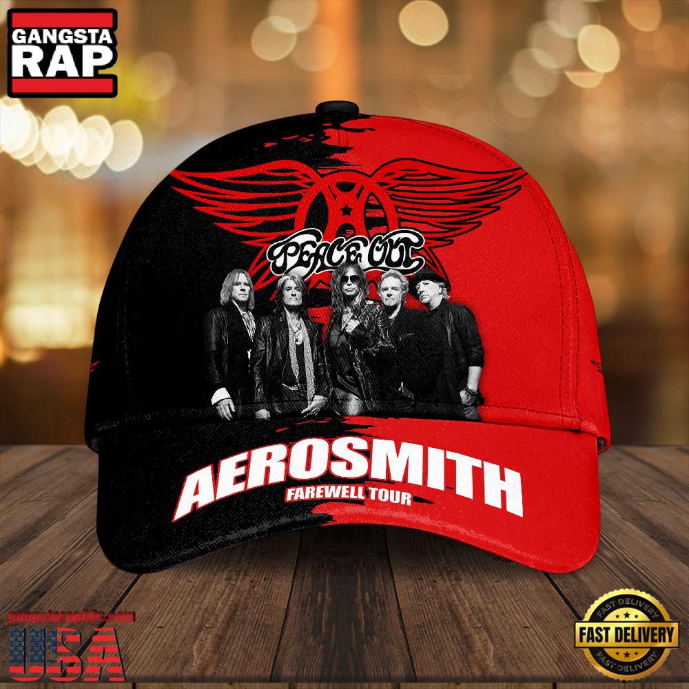 Aerosmith Music Farewell Tour Classic Baseball Cap For Fans