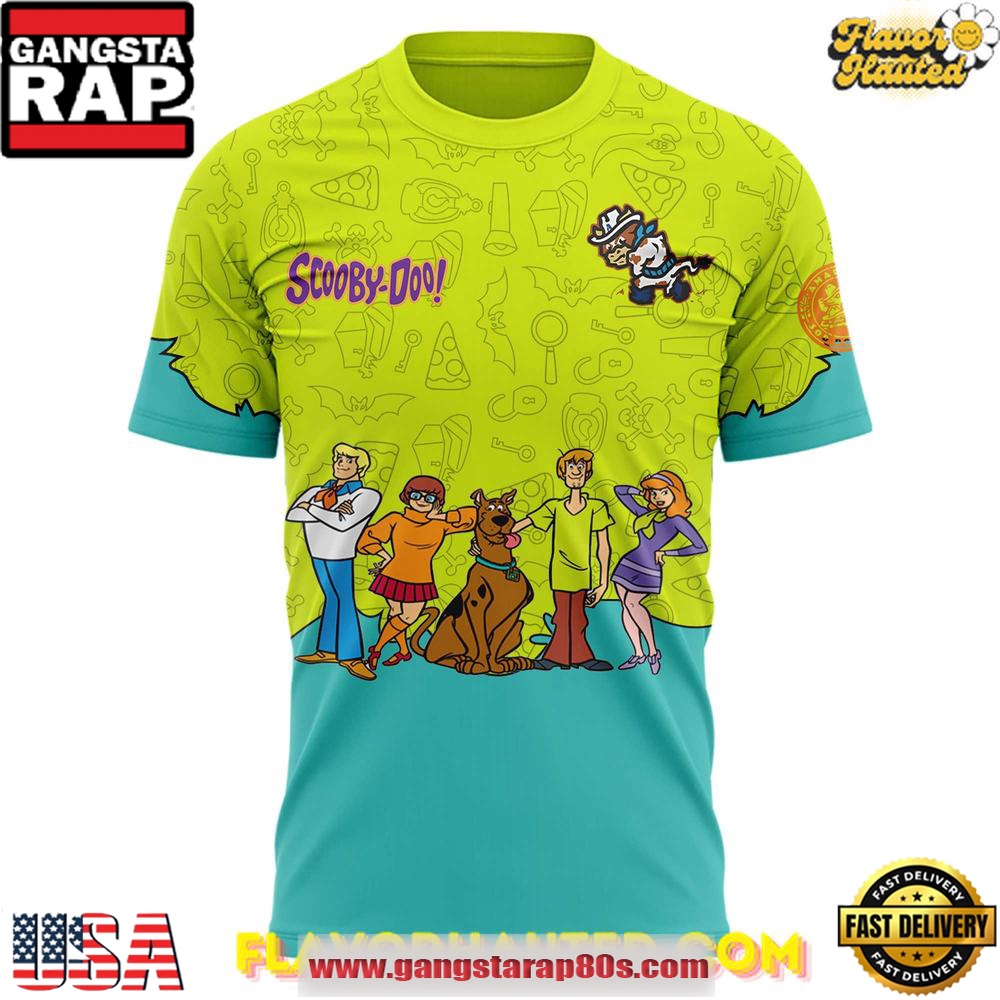Amarillo Sod Poodles Scooby-Doo 2025 3D T Shirt Amarillo Sod Poodles Scooby-Doo 2025 3D T Shirt