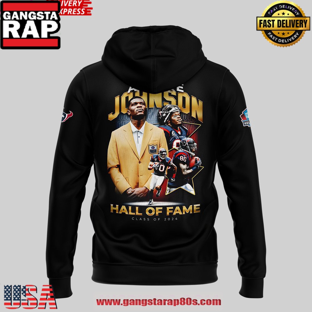 Andre Johnson Hall of Fame Class of Unisex Hoodie Andre Johnson Hall of Fame Class of Unisex Hoodie