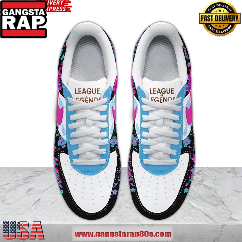 Arcane League of Legends Limited Edition Air Force 1 Running Sneakers Shoes Arcane League of Legends Limited Edition Air Force 1 Running Sneakers Shoes