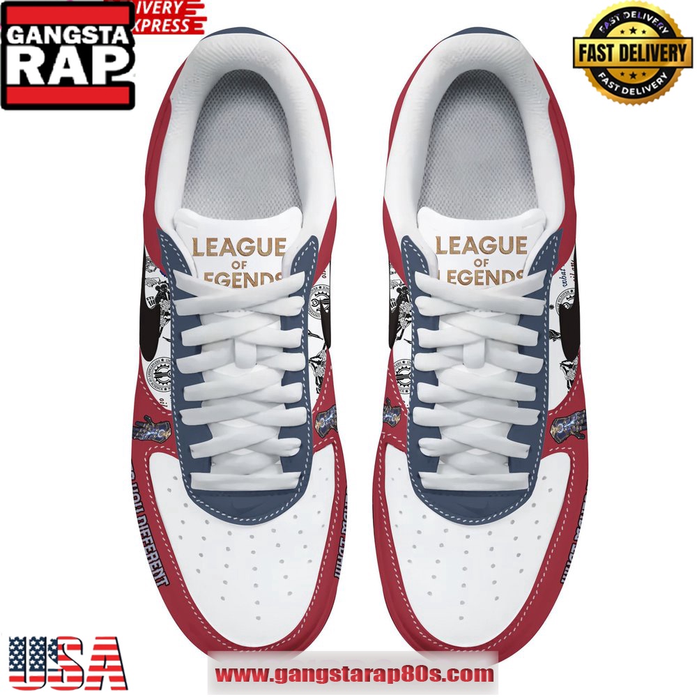 Arcane League of Legends VI Limited Edition Air Force 1 Running Sneakers Shoes Arcane League of Legends VI Limited Edition Air Force 1 Running Sneakers Shoes